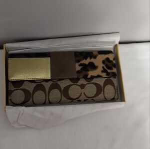 Coach Yellow Leatherware Box